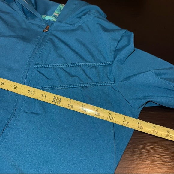 REI Teal Blue Full Zip Athletic Hoodie size S - Picture 6 of 6